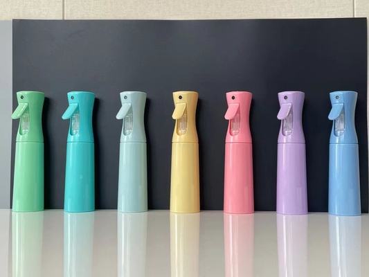Empty Plastic Refillable Continuous Fine Mist Spray Bottle For Salon 200ml