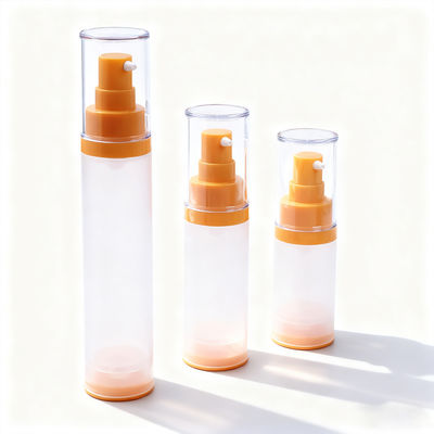 Cosmetic Cream Airless Pump Bottle 15ml 30ml 50ml Airless Pump Bottle AS and PP