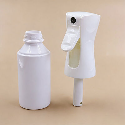 Refillable Continuous Spray Bottle 300ml Private Label Face Hair Mist Retail Packaging OEM