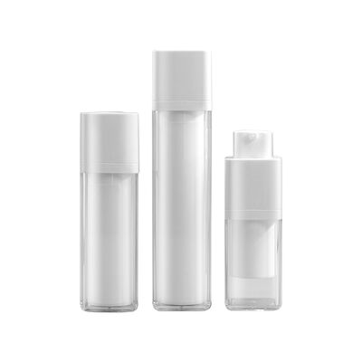 Hot Sale 15ml 30ml 50ml  Double-layer Airless Pump Bottle for Personal Care Wholesale Factory High Quality for Shampoo