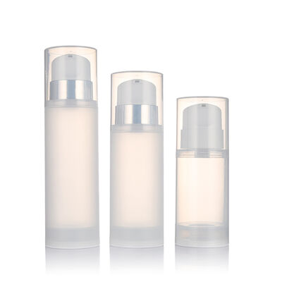 Airless Pump Bottle 150ml 200ml 250ml/PP Transparent Lotion Pump Bottle for Cosmetic Packaging
