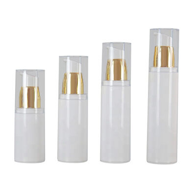 Plastic Lotion Bottle Gold Shmpoo Water Airless Pump Bottle