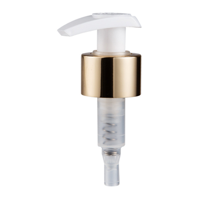 Aluminum Lotion Spray Pump With Metal Closure 24/410 28/410
