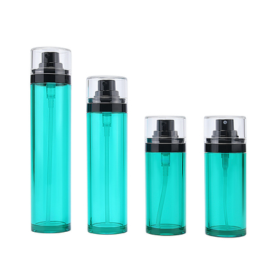 clear Cosmetic Lotion Bottle , PET Plastic Spray Bottles 50ml 80ml 100ml