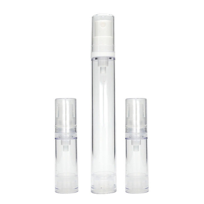 Lotion Airless Pump Bottles Plastic Cosmetic Spray Bottle 5ml 10ml 15ml