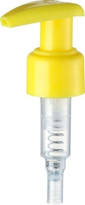 Plastic PP Left Right Lock Lotion Dispenser Pump For For Cosmetic Bottle 24/410