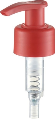 28/410 PP Left Right Lock Lotion Pump Smooth Closure For Hand Sanitizer Bottle