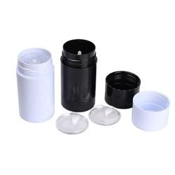 Round Twist Up Salve Plastic Deodorant Tubes Container 30g 50g 75g Clear Empty