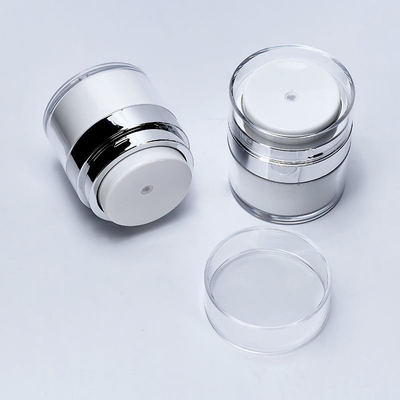30ml 50ml Refillable Luxury Airless Pump Jar For Cream Foundation
