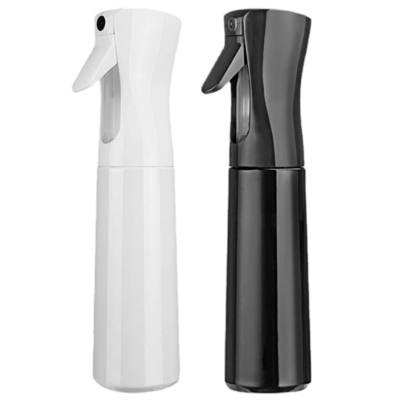 300ml Reusable Cosmetics Plastic Bottles Hair Continuous Fine Mist Sprayer Bottle