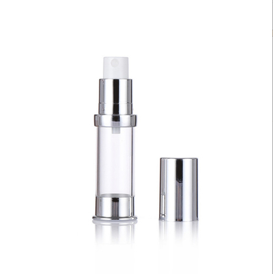 Luxury Silver 5ml 10ml 15ml Aluminum Cosmetic Skincare Packaging