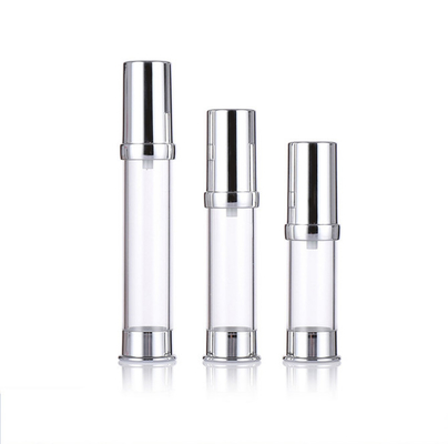 Luxury Silver 5ml 10ml 15ml Aluminum Cosmetic Skincare Packaging