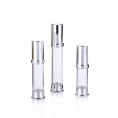 Luxury Silver 5ml 10ml 15ml Aluminum Cosmetic Skincare Packaging