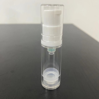 5ml Lotion Airless Pump Bottles Plastic Cosmetic Lotion Bottle AS material