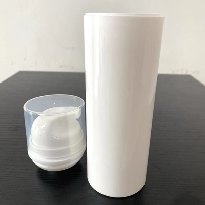 150ml PP Comsetic Airless Pump Bottle Snap On Airless Bottle Color Customized