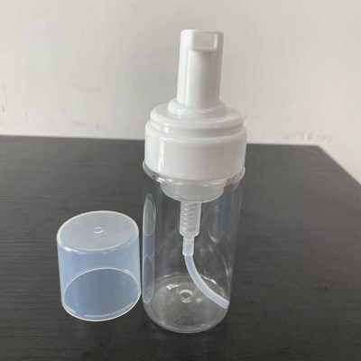 Natural 100ml PET Bottle With Foam Pump For Clean Shoes  and Shampoo Body Lotion