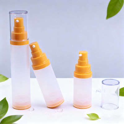 Cosmetic Cream Airless Pump Bottle 15ml 30ml 50ml Airless Pump Bottle AS and PP
