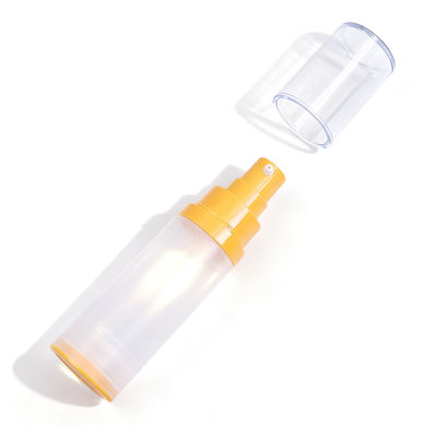Cosmetic Cream Airless Pump Bottle 15ml 30ml 50ml Airless Pump Bottle AS and PP