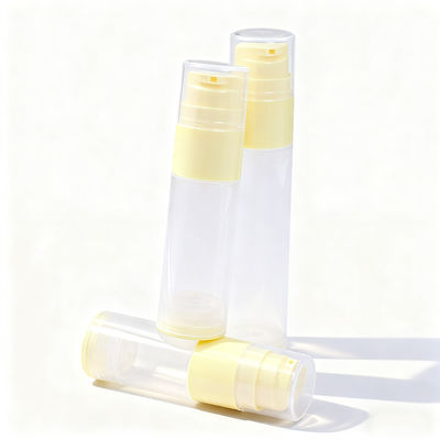 Luxury Empty Refillable Airless Bottle in PP Material in 15ml 30ml 50ml Sizes