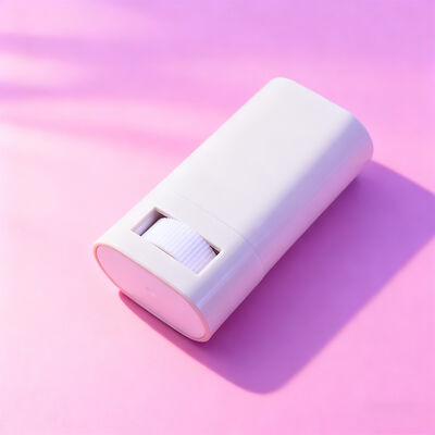 Customized Oval Flat 15g 20g Twist up Stick Deodorant Packaging Refillable Body Deodorant Sunscreen Container Tubes Deodorant Packaging