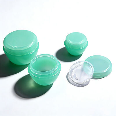 Luxury Colourful 5g 10g 15g PP  Face Cream Jar Plastic Cosmetic Jars