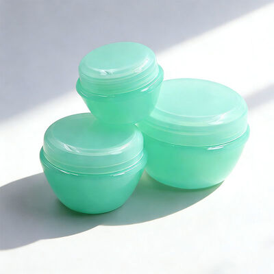 Luxury Colourful 5g 10g 15g PP  Face Cream Jar Plastic Cosmetic Jars