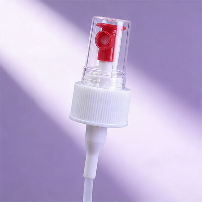 24mm 28mm 1cc Plastic Non-Spill Fine Mist Spray Pump with Custom Logo and Screw-On Cap for Bottles