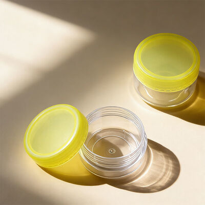 HOT Sale Cosmetic Container 10g 15g  Custom Color PS Plastic Eye Face Mini Body Cream Jar