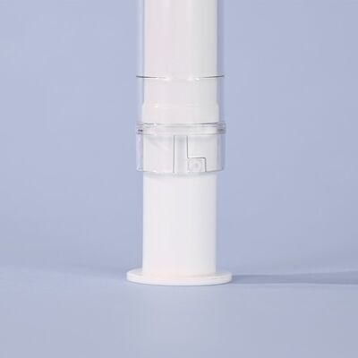 Kinpack Luxury PS PP Airless Cosmetic Syringe Pump Bottle 5ml 10ml 20ml Syringe Cosmetic for Eye Cream Serum Packaging
