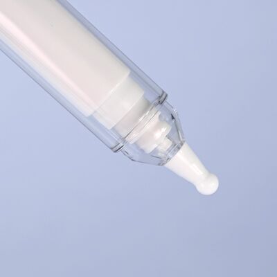 Luxury PS PP Airless Cosmetic Syringe Pump Bottle 5ml 10ml 20ml Syringe Cosmetic For Eye Cream Serum Packaging