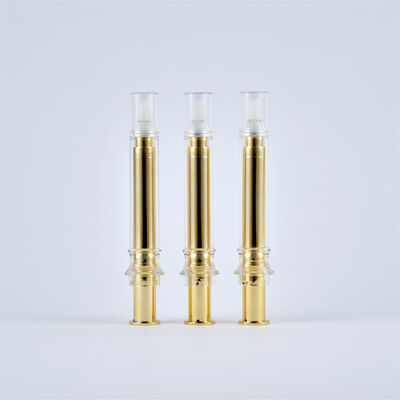 Plastic Cosmetic 5/10/20ml Serum Syringe Eye Cream Airless Bottle Airless Syringe Bottles for Cosmetic Disposable Syringe Tube