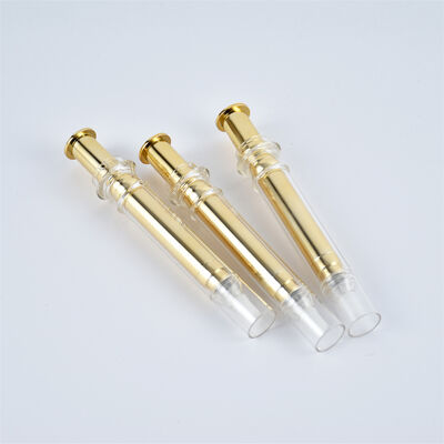 Plastic Cosmetic 5/10/20ml Serum Syringe Eye Cream Airless Bottle Airless Syringe Bottles for Cosmetic Disposable Syringe Tube