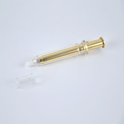 Plastic Cosmetic 5/10/20ml Serum Syringe Eye Cream Airless Bottle Airless Syringe Bottles for Cosmetic Disposable Syringe Tube