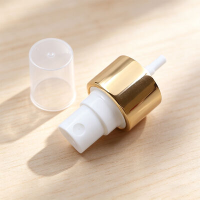 0.12ml Gold Aluminum-Plastic Pump Sprayer Perfume Mist  For Bottle Cosmetic Packaging 24/410