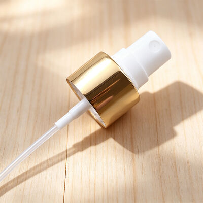0.12ml Gold Aluminum-Plastic Pump Sprayer Perfume Mist  For Bottle Cosmetic Packaging 24/410