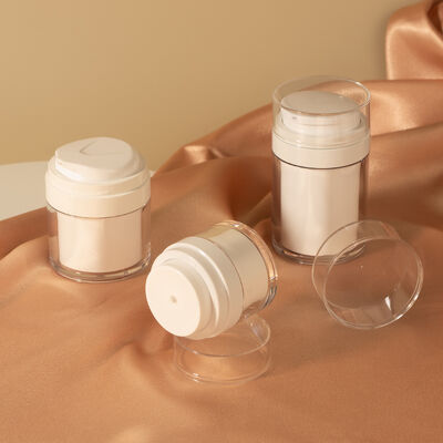 High Quality Luxury Airless Pump Bottle 15ml 30ml 50ml for Personal Care Vacuums Bottles Hot Sale  Wholesale Factory Custom