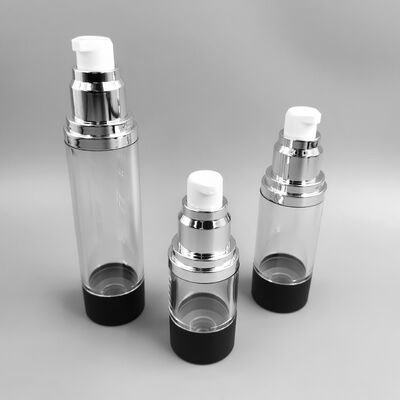 Hot Sale 15ml 30ml 50ml Airlesss Pump Bottle Wholesale Factory High Quality for Personal Care Plastic
