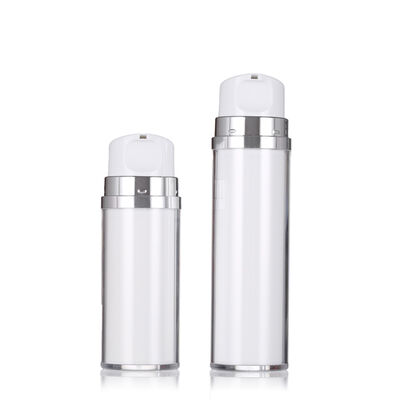 White Color Airless Lotion Bottle with Pump 80ml 120ml Luxury Lotion Bottles