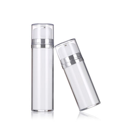 White Color Airless Lotion Bottle with Pump 80ml 120ml Luxury Lotion Bottles