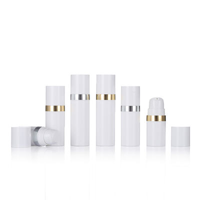 High Quality Sample Small Bottles 15ml Sun Cosmetic Airless Bottle for Men