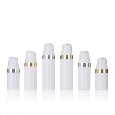High Quality Sample Small Bottles 15ml Sun Cosmetic Airless Bottle for Men