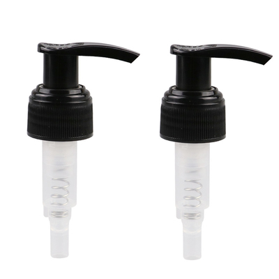 Right Left Lock Black Lotion Pump 24 410 Ribbed Closure 1.2ml Dosage