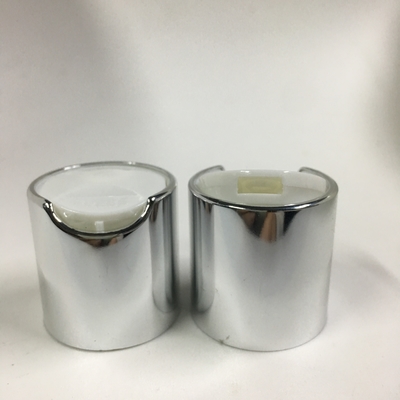 28-410 bottle plastic caps silver metal for shampoo bottle ODM
