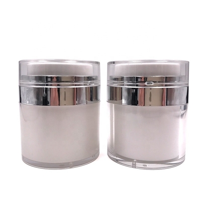 1oz 4oz Airless Pump Cream Jar ,  Acrylic Cosmetic Jar for skincare Packaging