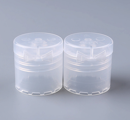 cosmetic Flip Top Bottle Caps Transparent smooth 20/410 24/410