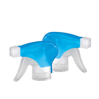 Transparent Blue Plastic Trigger Sprayer 28/410 for Cleaning Water