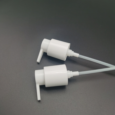 Plastic PP 24 410 Lotion Pump White 24mm for cosmetics packaging