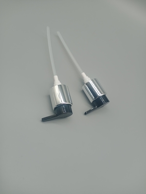 Plastic Cosmetic Dispenser Pump , Screw Lock Long Nozzle Lotion Pump OEM ODM