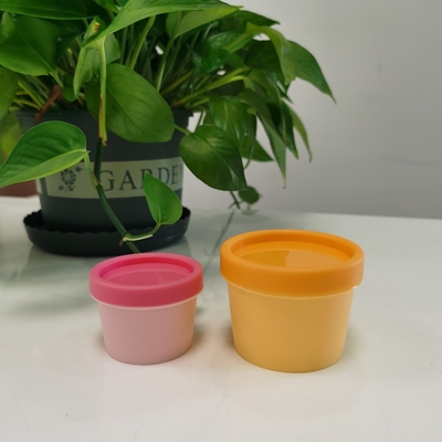 PP Plastic Cosmetic Jars , 50g 100g Facial Cream Jar Packaging