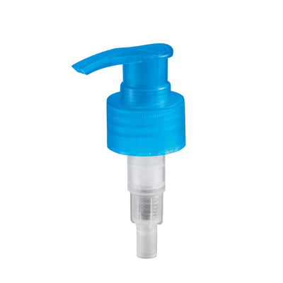 Screw Down Lock 28mm Blue Lotion Pump , Plastic PP 24 410 White Lotion Pump